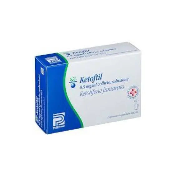 Ketoftil Polifarma 25 Monodosi Collirio 0,5 Ml | Acquista Online su Farmaclick