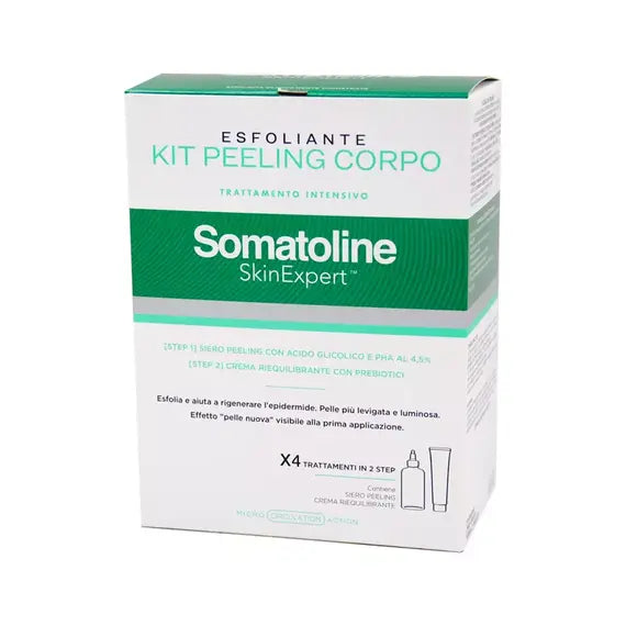 Somatoline Kit Peeling Corpo 4 Trattamenti Manetti | Acquista Online su Farmaclick