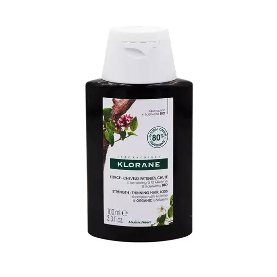 Klorane Shampoo Chinina Stella Alpina Bio Fortificante 100 Ml | Acquista Online su Farmaclick
