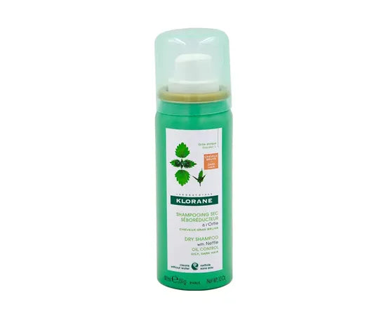 Klorane Trockenshampoo Seborregulierend mit Brennnessel für dunkles Haar 50 ml