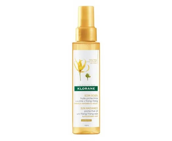Klorane Sole Radioso Olio Protettivo Per Capelli Alla Cera Di Ylang Ylang 100 Ml