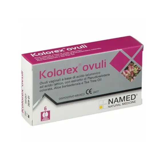 Kolorex Ovuli Vaginali per le Infezioni Micotiche 6 Ovuli | Acquista Online su Farmaclick