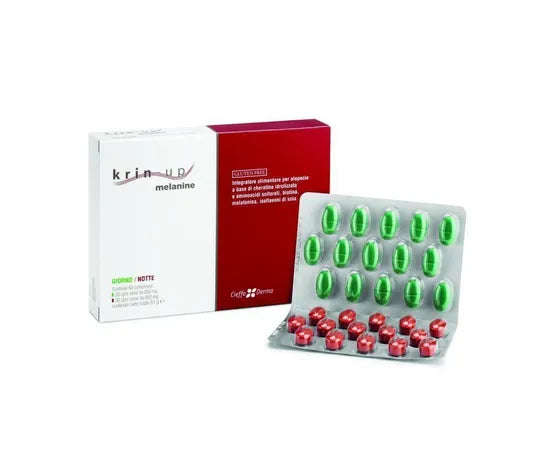Krin Up Melanin Nahrungsergänzungsmittel für die Haargesundheit 60 Tabletten