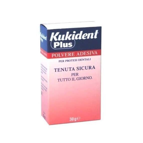 Kukident Plus Polvere Adesiva per Protesi Dentali 30 Ml | Acquista Online su Farmaclick