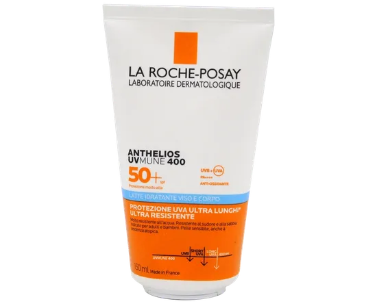 La Roche-posay Anthelios Latte Uvmune Protezione Solare Viso E Corpo Spf50+ 150ml