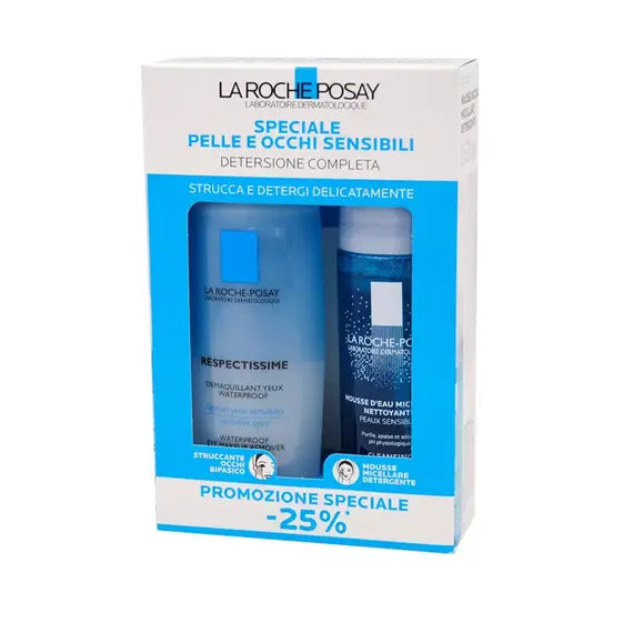 La Roche Posay Speciale Pelle e Occhi Sensibili Detersione Completa | Acquista Online su Farmaclick