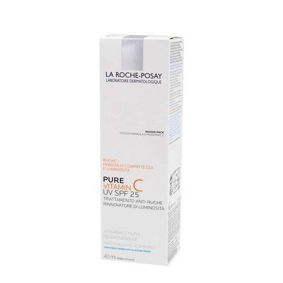 La Roche Posay Pure Vitamin C Uv Spf25 Trattamento Anti-rughe 40ml | Acquista Online su Farmaclick