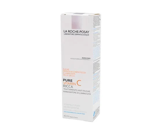 La Roche Posay Pure Vitamin C Ricca Trattamento Anti Rughe 40 Ml