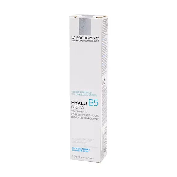 La Roche Posay Hyalu B5 Ricca Crema Anti Rughe Riparatrice e Rimpolpante 40 Ml | Acquista Online su Farmaclick