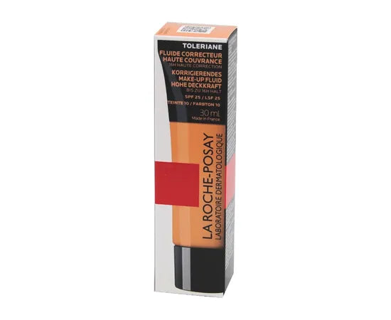 La Roche Posay Tolériane Fluido Correttivo Ad Alta Copertura Spf25 30 Ml N 10