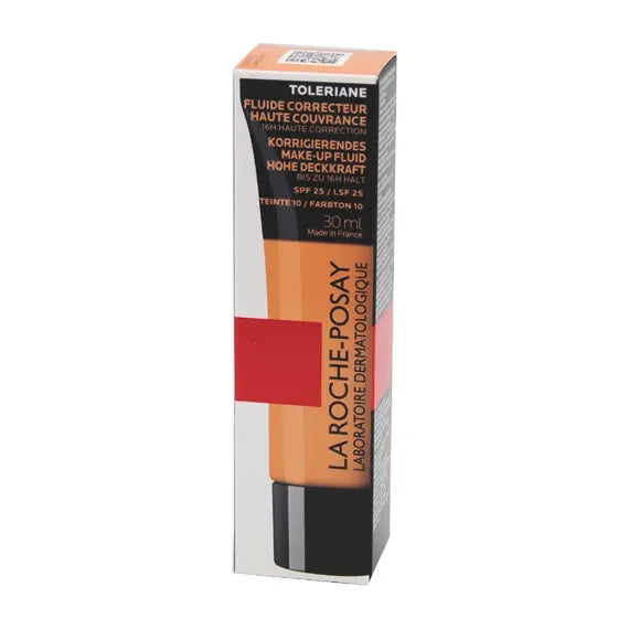 La Roche Posay Tolã©riane Fluido Correttivo Ad Alta Copertura Spf25 30 Ml N 10 | Acquista Online su Farmaclick