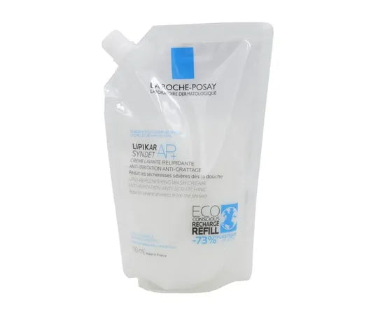 La Roche Posay Lipikar Syndet Ap+ Rückfettende Waschcreme Nachfüllflasche 400 Ml