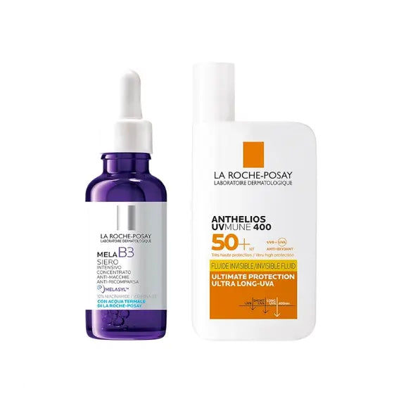 La Roche Posay Protocollo Anti Macchie Mela B3 Siero Intensivo 30 Ml + Anthelios Uvmune 400 Fluido 50 Ml | Acquista Online su Farmaclick