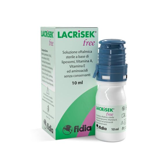 Lacrisek Free Soluzione Oftalmica Sterile 10 Ml | Acquista Online su Farmaclick