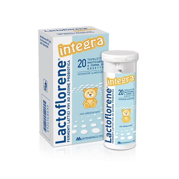 Lactoflorene Integra Integratore di Fermenti Lattici per Bambini 20 Tavolette Masticabili | Acquista Online su Farmaclick