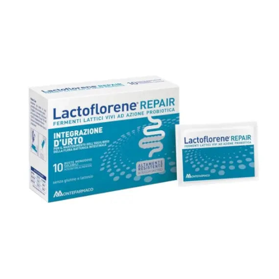 Lactoflorene Repair Integratore con Fermenti Lattici Vivi Ad Azione Probiotica 10 Bustine | Acquista Online su Farmaclick