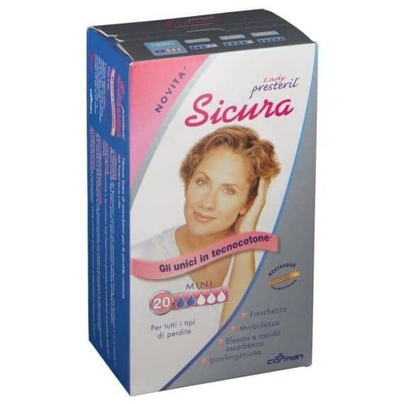 Lady Presteril Sicura Mini 20p | Acquista Online su Farmaclick