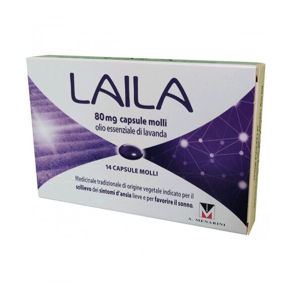 Laila per Problemi di Ansia e Sonno 14 Capsule Molli | Acquista Online su Farmaclick