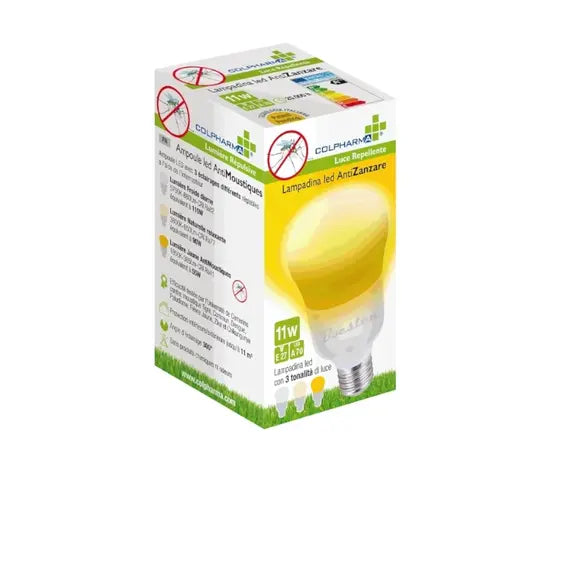 Colpharma Lampadina Led Antizanzare 11 W | Acquista Online su Farmaclick
