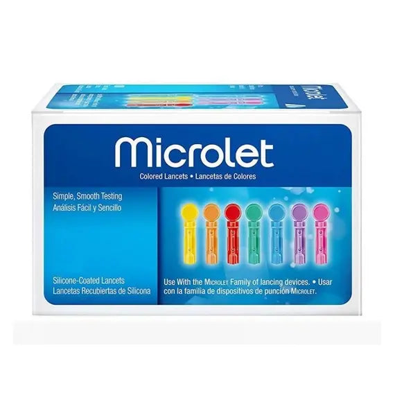 Bayer Microlet 25 Lancette Pungidito Colorate | Acquista Online su Farmaclick