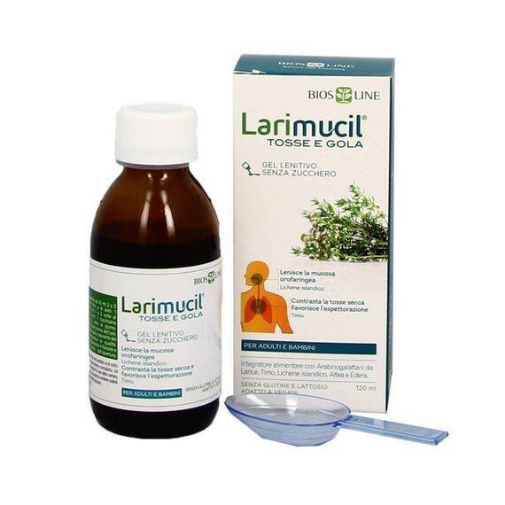 Bios Line Larimucil Tosse e Gola 120 Ml | Acquista Online su Farmaclick