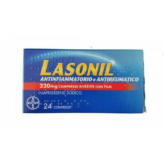 Lasonil Antinfiammatorio e Antireumatico 220 Mg 24 Compresse Rivestite | Acquista Online su Farmaclick