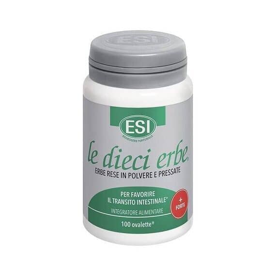 Esi le Dieci Erbe +forte Integratore per il Transito Intestinale 100 Ovalette | Acquista Online su Farmaclick