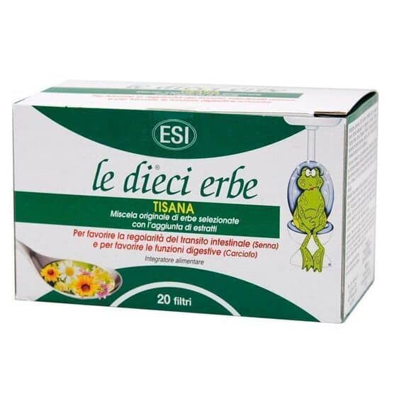 Esi le Dieci Erbe Tisana 20 Filtri | Acquista Online su Farmaclick