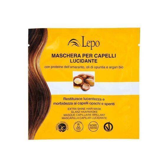 Lepo Maschera per Capelli Lucidante con Proteine Dell'amaranto e Argan Bio 20 Ml | Acquista Online su Farmaclick