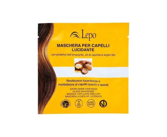 Lepo Haarmaske Glanzverleihend Mit Amaranthproteinen Und Bio-Argan 20 ml