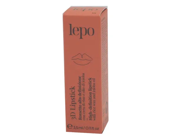 Lepo 3D Lipstick Rossetto alta definizione con cera di riso e olio di jojoba n. 102