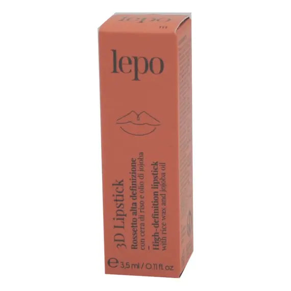 Lepo 3d Lipstick Rossetto Alta Definizione con Cera di Riso e Olio di Jojoba N. 103 | Acquista Online su Farmaclick