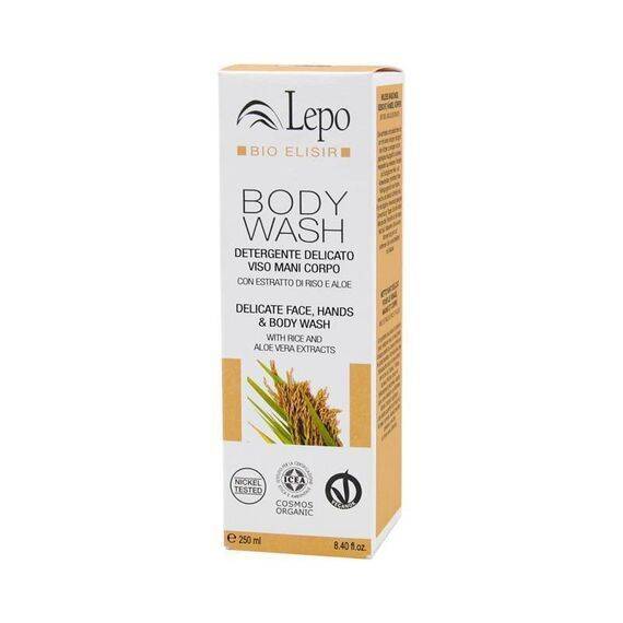 Lepo Body Wash Detergente Delicato per Viso Mani Corpo 250ml | Acquista Online su Farmaclick
