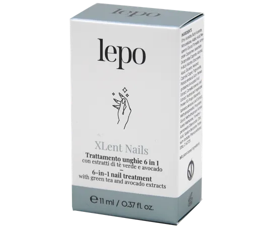 Lepo Xlent Nagelkur 6 in 1 für gesunde Nägel 11 ml