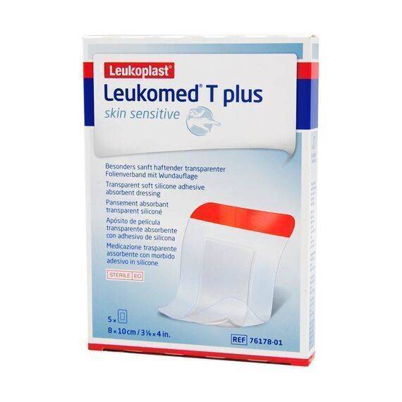 Leukomed T Plus Cerotti Skin Sensitive 5 Pezzi 8x10 Cm | Acquista Online su Farmaclick