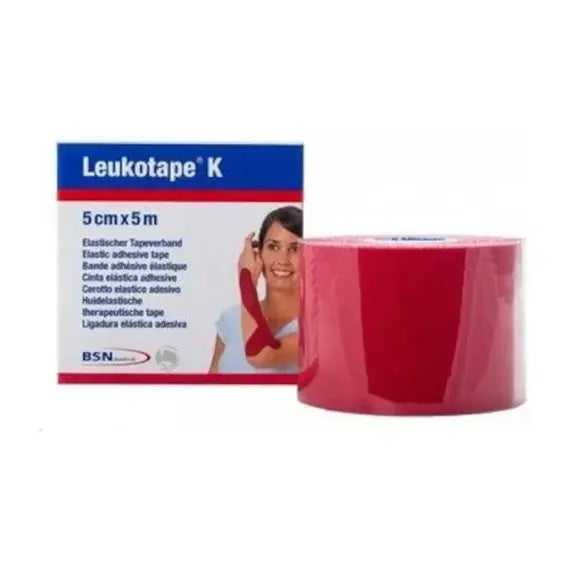 Leukotape K Cerotto Elastico Adesivo Rosso 5 Cm X 5 M | Acquista Online su Farmaclick