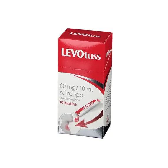 Levotuss Sciroppo 10 Bustine 60mg / 10 Ml | Acquista Online su Farmaclick