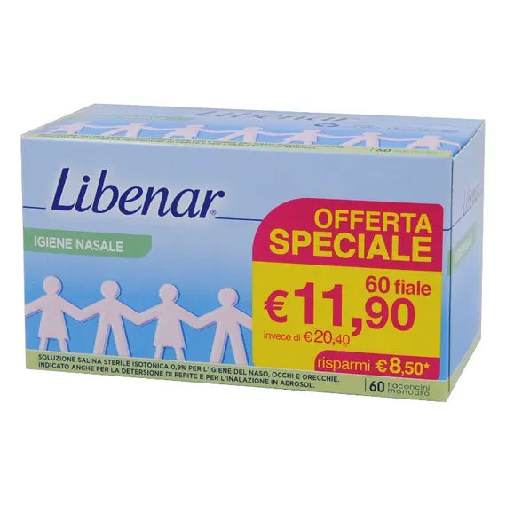 Libenar Fiale Isotoniche 60 Fiale da 5 Ml | Acquista Online su Farmaclick