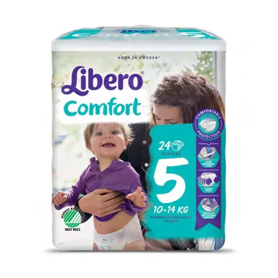 Libero Comfort 5 24 Pannolini 10-14 Kg | Acquista Online su Farmaclick