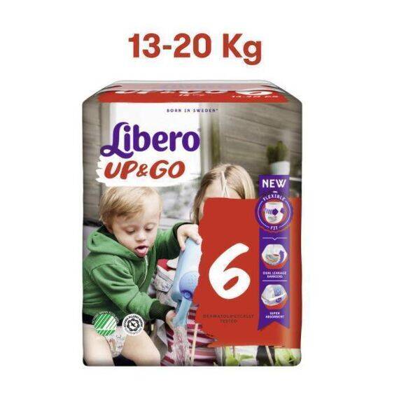 Pannolini a Mutandina Libero Up & Go 6 13-20kg 18 Pannolini | Acquista Online su Farmaclick