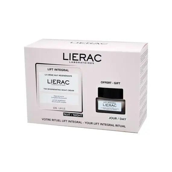 Lierac Lift Integral Crema Rigenerante Notte 50 Ml + Giorno 20ml | Acquista Online su Farmaclick