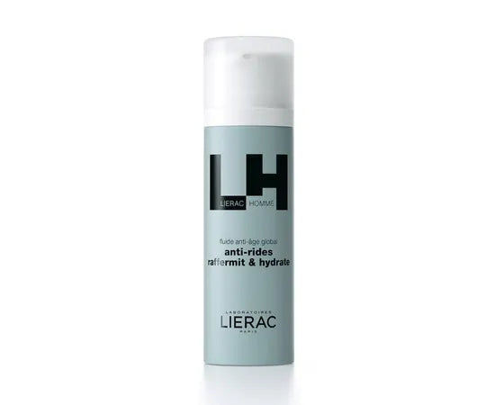 Lierac Homme Fluido Anti-Età Globale Anti-Rughe Idratante Tonificante Viso E Occhi 50 Ml