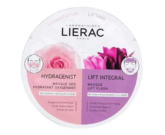 Lierac Maschera Hydragenist X Lift Integral Duo Sos Idratante-Liftante 2 X 6 Ml