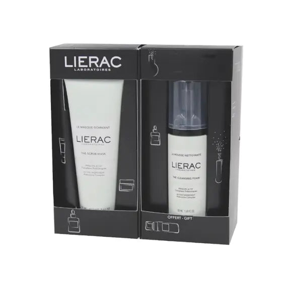 Lierac Cofanetto Routine Struccante Maschera Gommage Esfoliante | Acquista Online su Farmaclick