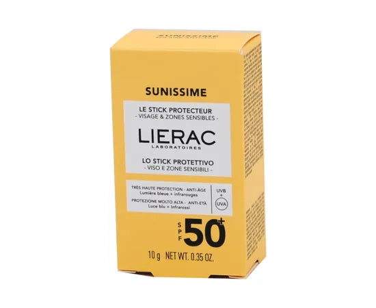 Lierac Sunissime Stick Protettivo Viso E Zone Sensibili Spf 50 10G
