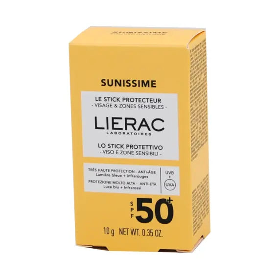 Lierac Sunissime Stick Protettivo Viso e Zone Sensibili Spf 50 10g | Acquista Online su Farmaclick