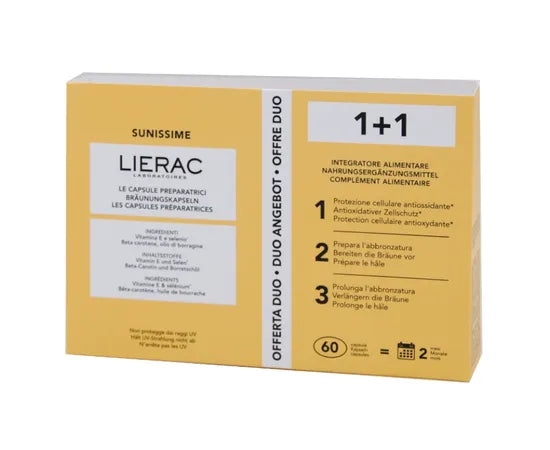 Lierac Sunissime Capsule Preparatrici Per L'Abbronzatura 2 X 30 Capsule