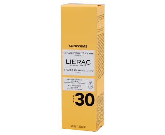 Lierac Sunissime Fluido Solare Vellutato Spf 30 40Ml