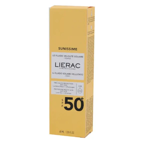 Lierac Sunissime Fluido Solare Vellutato Spf 50 40ml | Acquista Online su Farmaclick