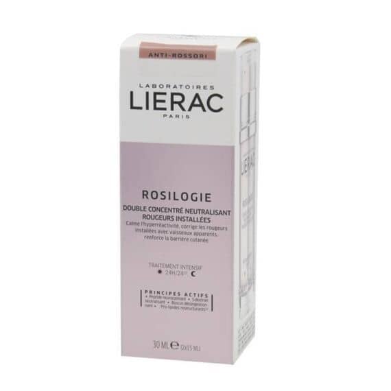 Lierac Rosilogie Doppio Concentrato Neutralizzante Rossori Diffusi Giorno e Notte 30 Ml | Acquista Online su Farmaclick